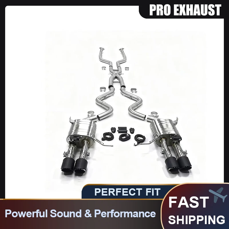 Dual X Midpipe Sport Valved Catback Exhaust Pipes for BMW M3 E90/E92/E93 4.0L Stainless Steel Muffler Tips Sport Exhaust System
Dual X Midpipe Sport Valved Catback Exhaust Pipes for BMW M3 E90/E92/E93 4.0L Stainless Steel Muffler Tips Sport Exhaust System