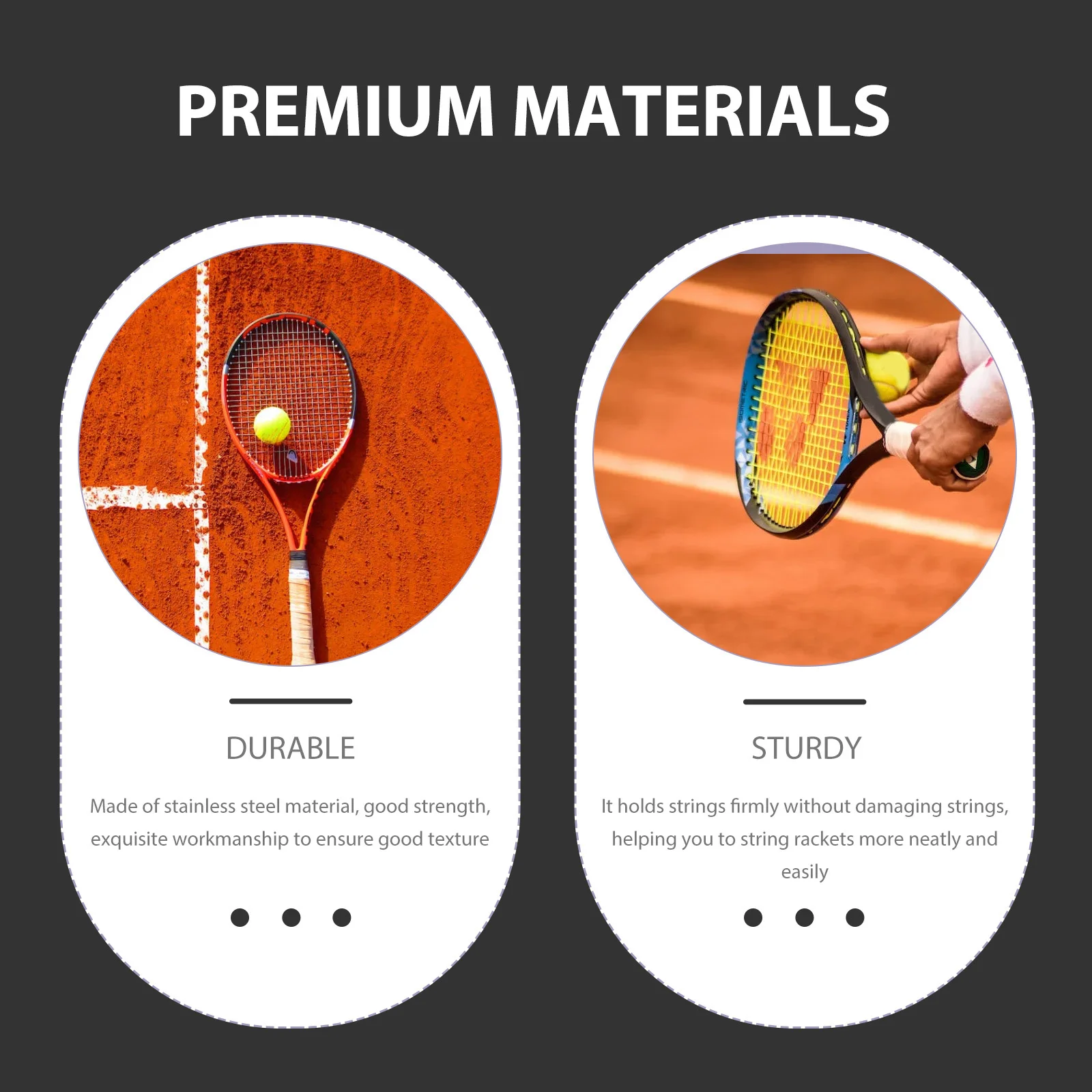 Stainless Steel Tennis Racket Hook T Shape Puller Tool For Badminton Stringing Hook Stringing Machine Repair Kit
Stainless Steel Tennis Racket Hook T Shape Puller Tool For Badminton Stringing Hook Stringing Machine Repair Kit