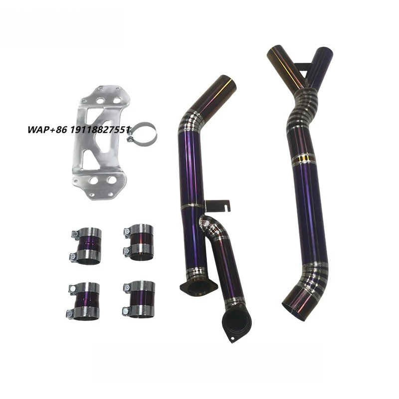 Burnt Purple Color Midpipe for M3 M4 G80 G82 S58 3.0T 2019-2024 3.5" Titanium Alloy Car Exhaust Pipe
Burnt Purple Color Midpipe for M3 M4 G80 G82 S58 3.0T 2019-2024 3.5" Titanium Alloy Car Exhaust Pipe