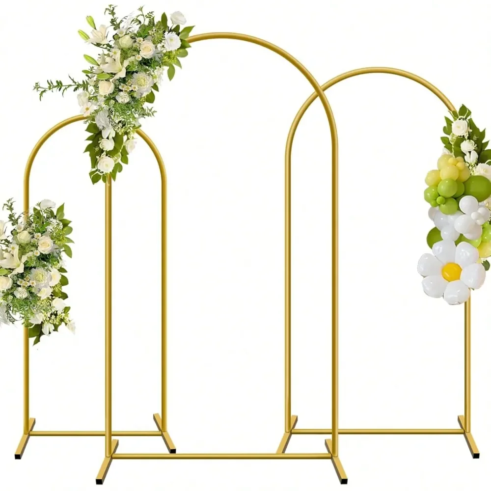 Set of Backdrop Frames, Stable Wedding Arch Stand for Shower, Birthday and Event Decor
Set of Backdrop Frames, Stable Wedding Arch Stand for Shower, Birthday and Event Decor