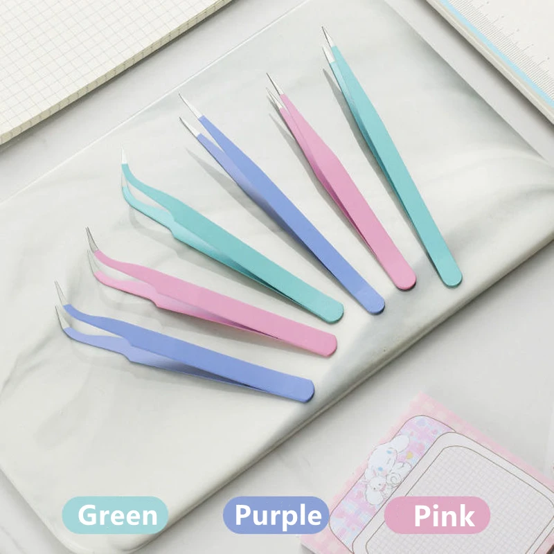 1pc Stainless Steel Macaron Color Precision Tweezer for Journal Scrapbooking Stickers DIY Tool School Supplies Kawaii Stationery
1pc Stainless Steel Macaron Color Precision Tweezer for Journal Scrapbooking Stickers DIY Tool School Supplies Kawaii Stationery