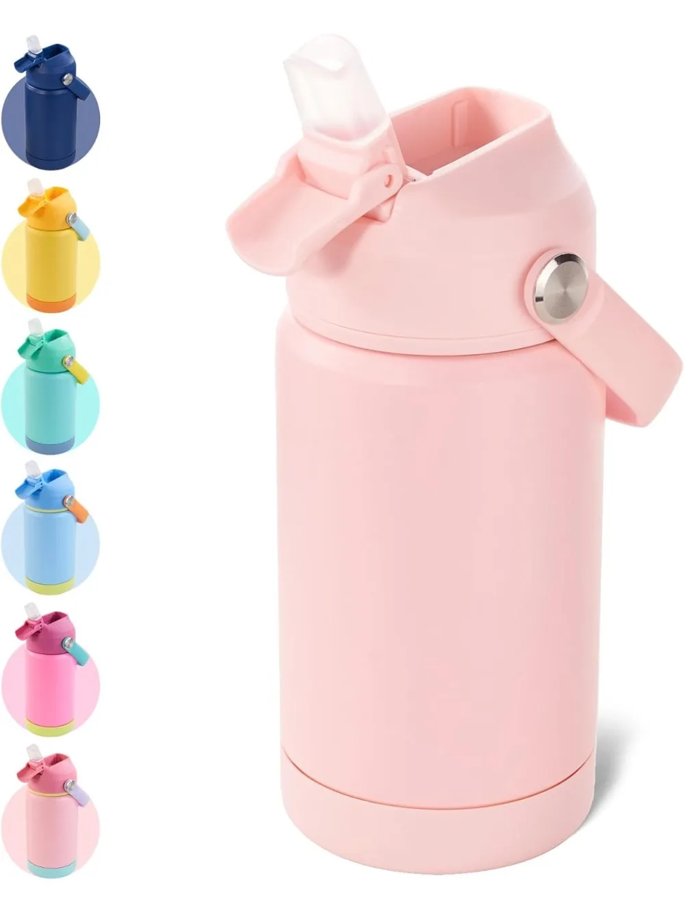 12 oz Insulated Kids Water Bottle – Stainless Steel, Leak-Proof with Straw, BPA-Free
12 oz Insulated Kids Water Bottle – Stainless Steel, Leak-Proof with Straw, BPA-Free