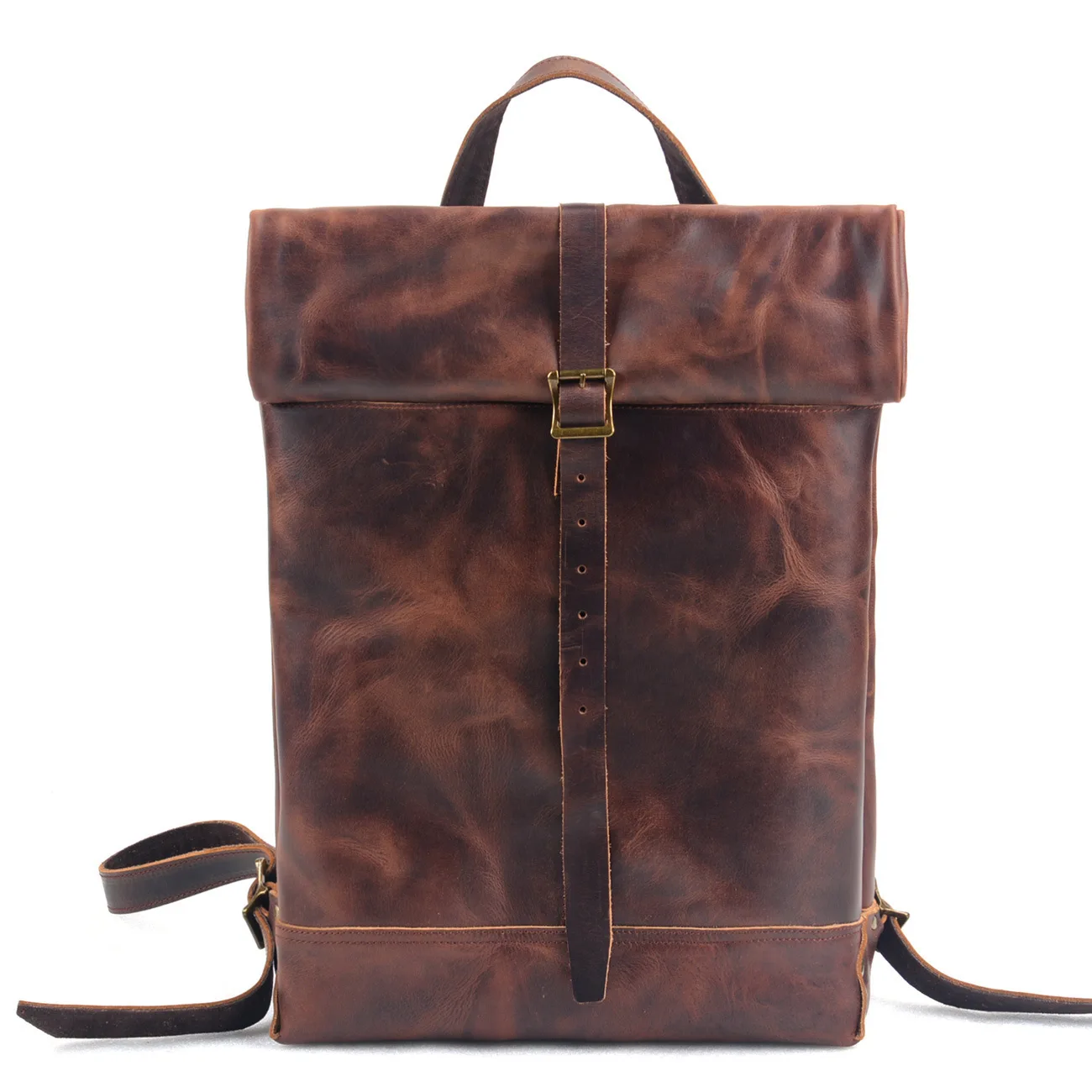New Men's Outdoor Travel Bag Genuine Mad Leather Double Shoulder Backpack Retro Business Computer Bag American Vintage ...
New Men's Outdoor Travel Bag Genuine Mad Leather Double Shoulder Backpack Retro Business Computer Bag American Vintage ...