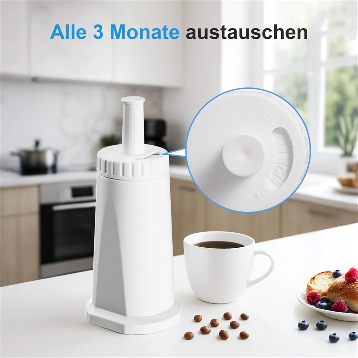 NEW Water Filter for Breville Sage Espresso Machines -Compatible with for Oracle Touch, Barista, Claro Swiss, BES878, BES008
NEW Water Filter for Breville Sage Espresso Machines -Compatible with for Oracle Touch, Barista, Claro Swiss, BES878, BES008