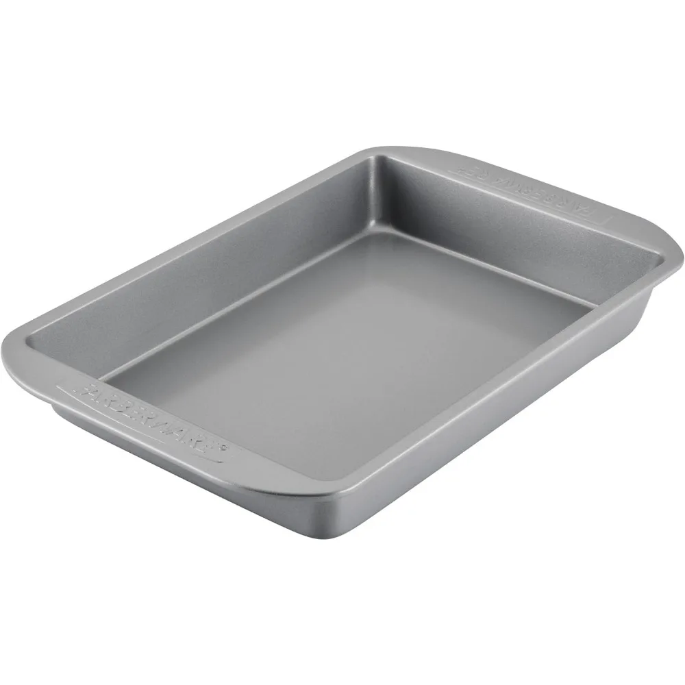 Nonstick Bakeware 9x13 Baking Pan, Rectangular Cake Pan, Gray
Nonstick Bakeware 9x13 Baking Pan, Rectangular Cake Pan, Gray