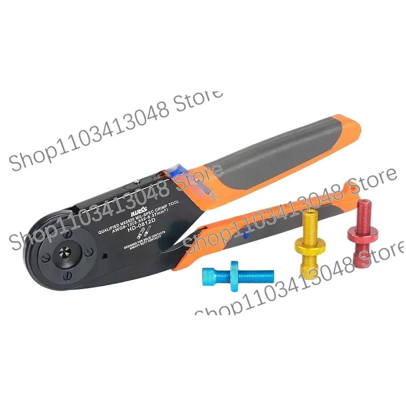 IWIS HD-2612 Hand Crimping Plier Aviation Pin Wire Crimper Adjustable Crimper Tools AWG26-12 for Solid Pin/Heavy Duty Pin
IWIS HD-2612 Hand Crimping Plier Aviation Pin Wire Crimper Adjustable Crimper Tools AWG26-12 for Solid Pin/Heavy Duty Pin