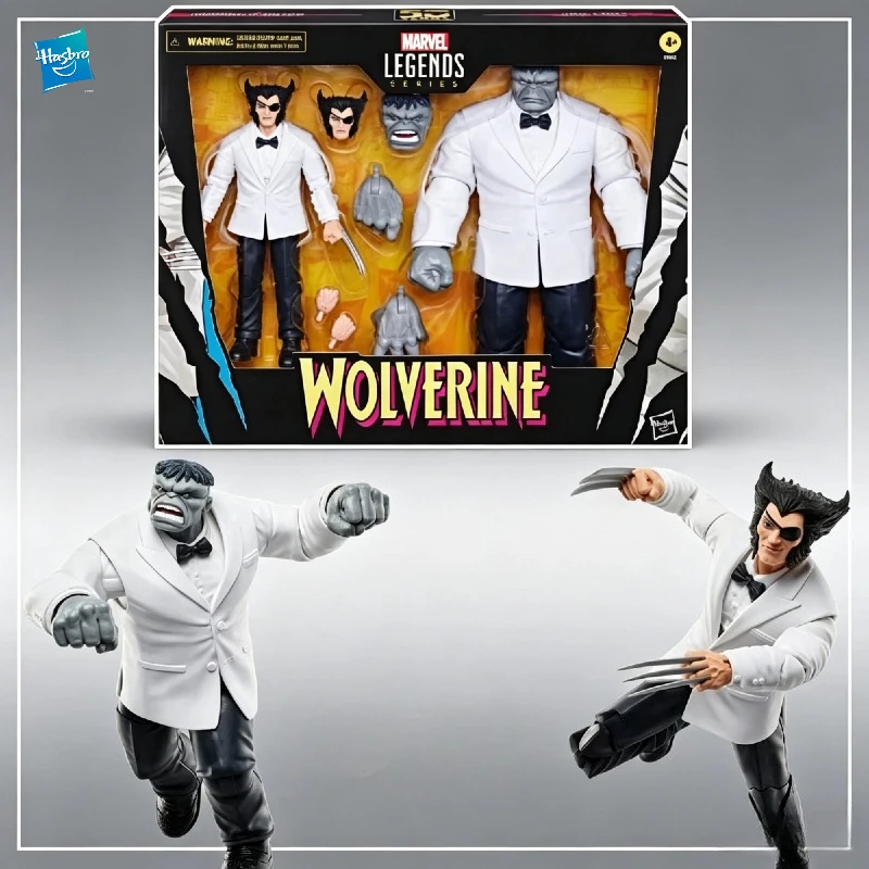 【IN STOCK】Hasbro Marvel Legends X-Men 50th Anniversary Series Wolverine & Grey Hulk 6" Action Figure 2-Pack Collectible Gift Toy
【IN STOCK】Hasbro Marvel Legends X-Men 50th Anniversary Series Wolverine & Grey Hulk 6" Action Figure 2-Pack Collectible Gift Toy