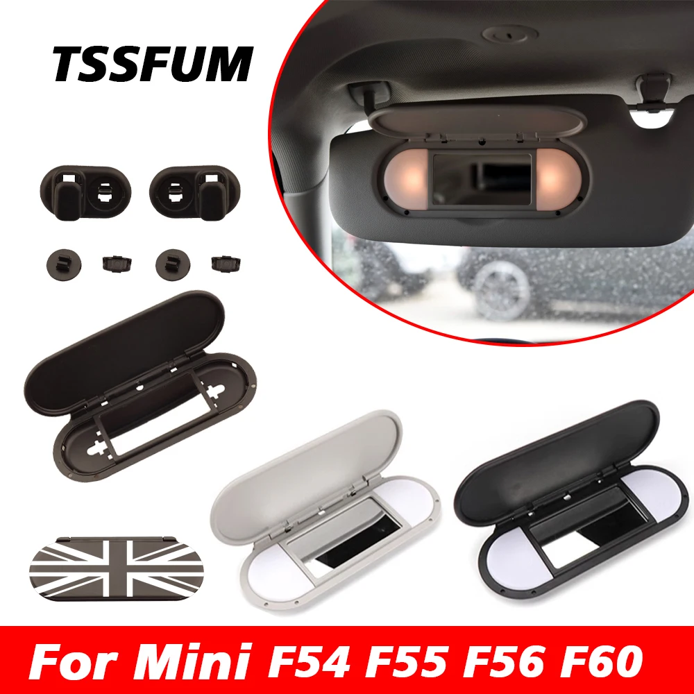 Union Jack For MINI Cooper S Clubman F54 F55 F56 F57 F60 Car Sun Visor Sunshade Panel Housing Vanity Mirror Cover Accessories
Union Jack For MINI Cooper S Clubman F54 F55 F56 F57 F60 Car Sun Visor Sunshade Panel Housing Vanity Mirror Cover Accessories