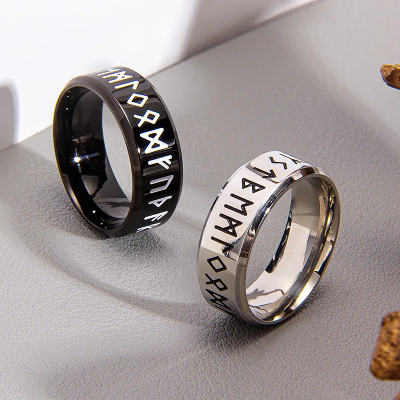 2025 Cross border New Product Fashionable, Simple and Personalized Titanium Steel Tail Ring for Men Stainless Steel Viking Ring
2025 Cross border New Product Fashionable, Simple and Personalized Titanium Steel Tail Ring for Men Stainless Steel Viking Ring