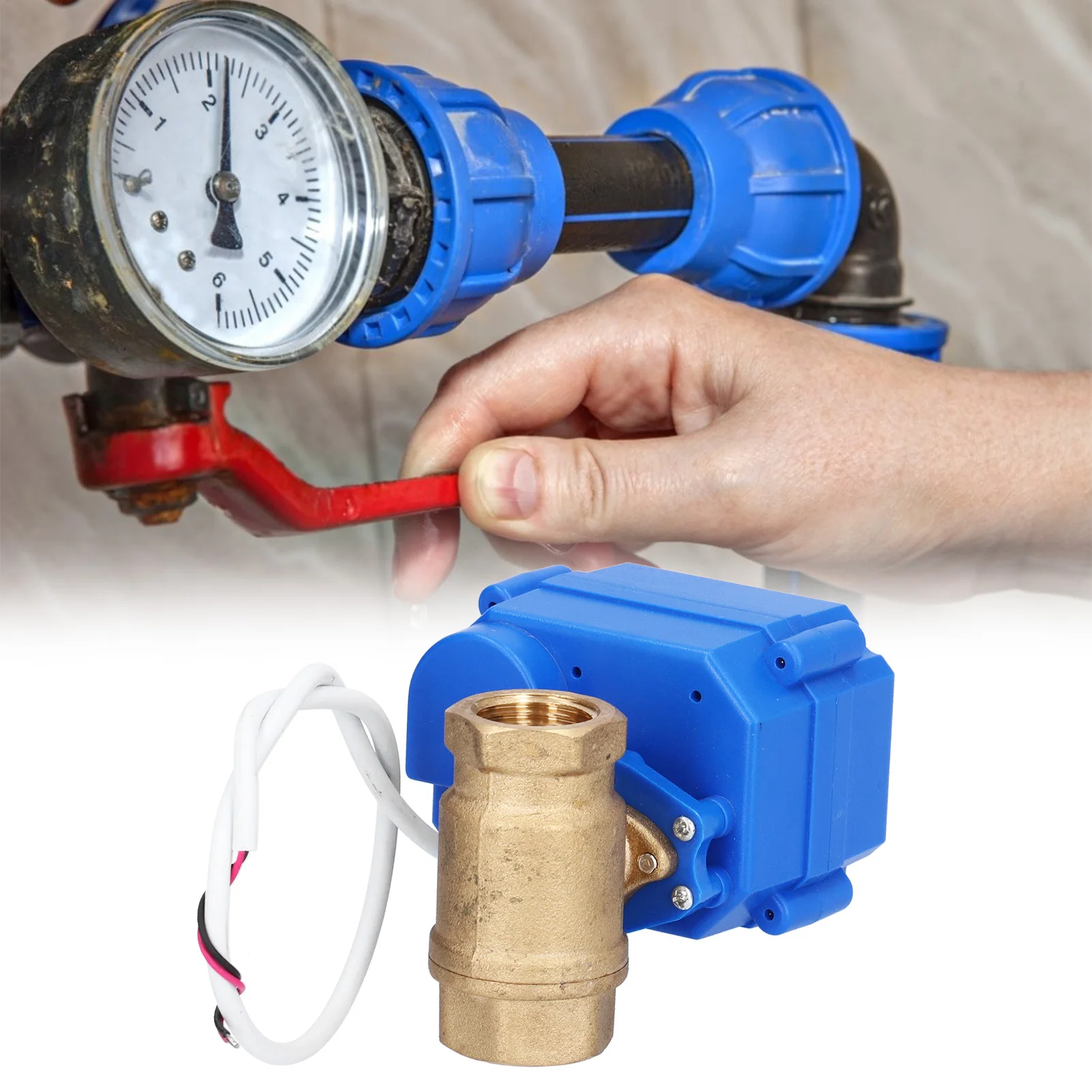 Hydraulic Equipment Mini Electric Ball Valve Motorized Ball Valve DN15 Mini Electric Straight Through Hydraulic Equipment DC3-6V
Hydraulic Equipment Mini Electric Ball Valve Motorized Ball Valve DN15 Mini Electric Straight Through Hydraulic Equipment DC3-6V