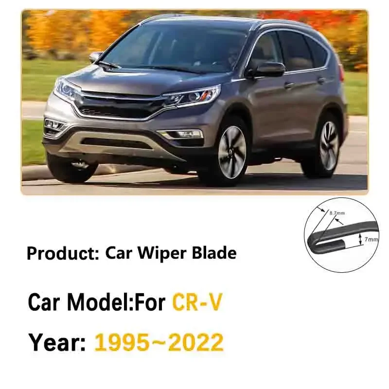 For Honda CR-V 1995~2022 CRV CR V Breeze Front Wiper Blades Window Windshield Windscreen Cleaning Brushes Washer Car Accessorie
For Honda CR-V 1995~2022 CRV CR V Breeze Front Wiper Blades Window Windshield Windscreen Cleaning Brushes Washer Car Accessorie