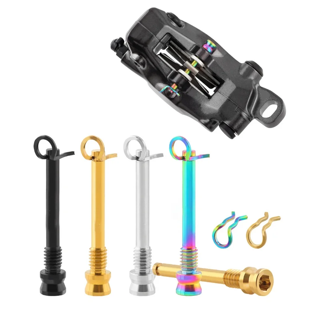 Bicycle Brake Pad Pin Screw Titanium Alloy Disc Brake Clamp Fixed Thread Corrosion Resistance Bicycle Repair Tool Accessories
Bicycle Brake Pad Pin Screw Titanium Alloy Disc Brake Clamp Fixed Thread Corrosion Resistance Bicycle Repair Tool Accessories