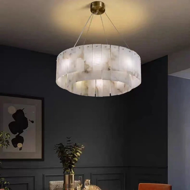 Natural Marble Brass Pendant Light Luxury Nordic Gold Chandelier For Living Room Dining Room Bedroom Bar Study Lighting Fixture
Natural Marble Brass Pendant Light Luxury Nordic Gold Chandelier For Living Room Dining Room Bedroom Bar Study Lighting Fixture