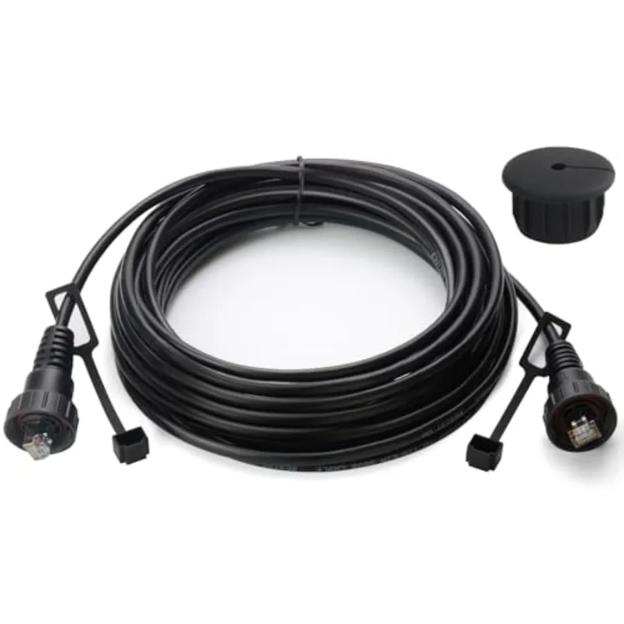 Network Cable for Garmin Marine RJ45 Replace for 0-551-00 Network Ethernet Cable Compatible with Garmin Navigation Screen/Fish
Network Cable for Garmin Marine RJ45 Replace for 0-551-00 Network Ethernet Cable Compatible with Garmin Navigation Screen/Fish