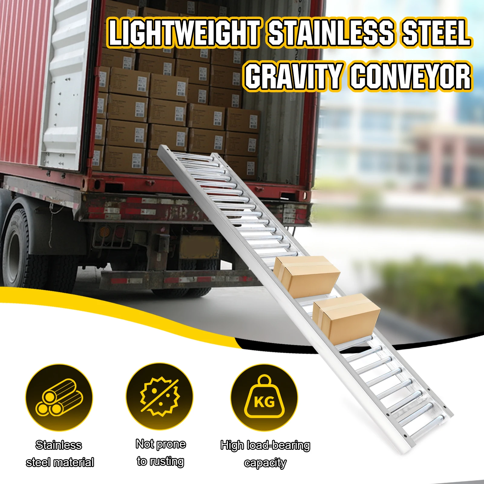 Heavy Duty Transport Slide Non-Powered Warehouse Conveyor System Wear Resist for Industrial Warehouse Carpentry
Heavy Duty Transport Slide Non-Powered Warehouse Conveyor System Wear Resist for Industrial Warehouse Carpentry