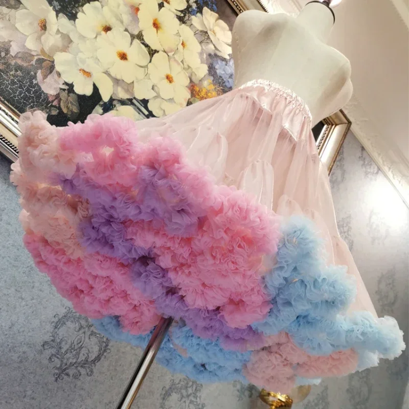 CosplaySweet Lolita Petticoat Anime Cat Girl Halloween Maid Dress Boneless Ultra Soft Cotton Fluffy Skirt Support Colorful Party
CosplaySweet Lolita Petticoat Anime Cat Girl Halloween Maid Dress Boneless Ultra Soft Cotton Fluffy Skirt Support Colorful Party