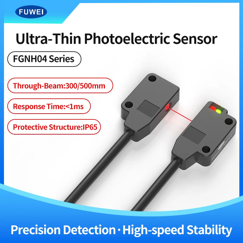 FUWEI FGNH04 Series Ultra Thin Photoelectric Sensing Switch Reflection EX-14A Facing EX-11EB Front And Side Detection E3T-FD11
FUWEI FGNH04 Series Ultra Thin Photoelectric Sensing Switch Reflection EX-14A Facing EX-11EB Front And Side Detection E3T-FD11