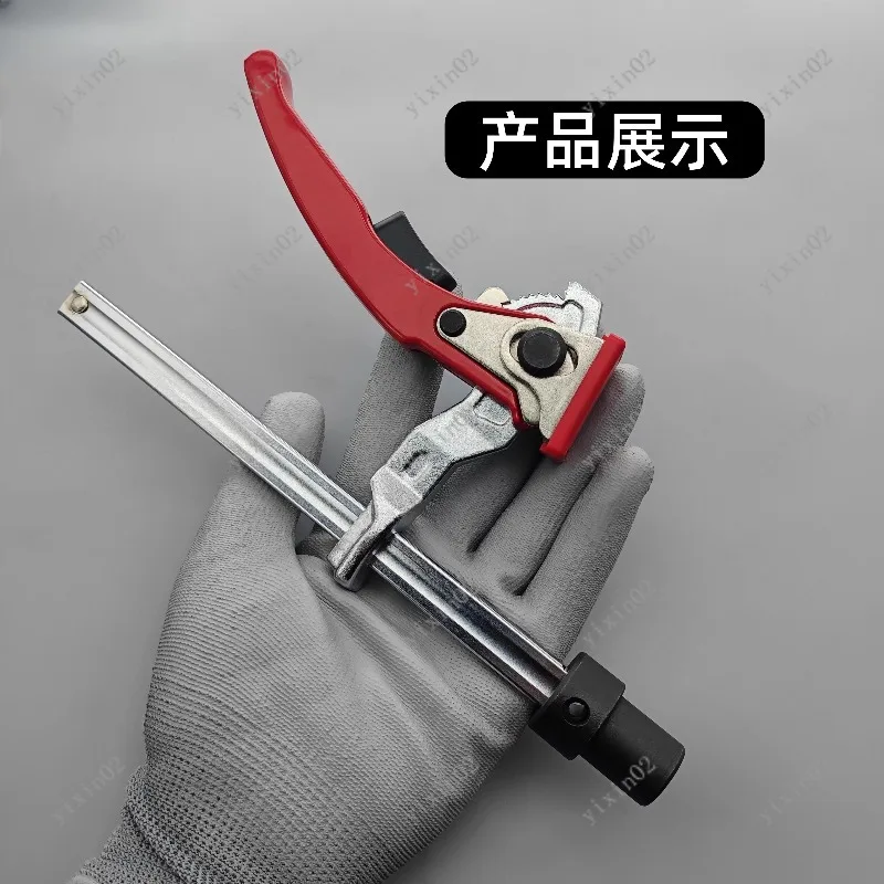 Quick Ratchet F Clamp Welding Table Positioning Fixture Clamp for Woodworking
Quick Ratchet F Clamp Welding Table Positioning Fixture Clamp for Woodworking