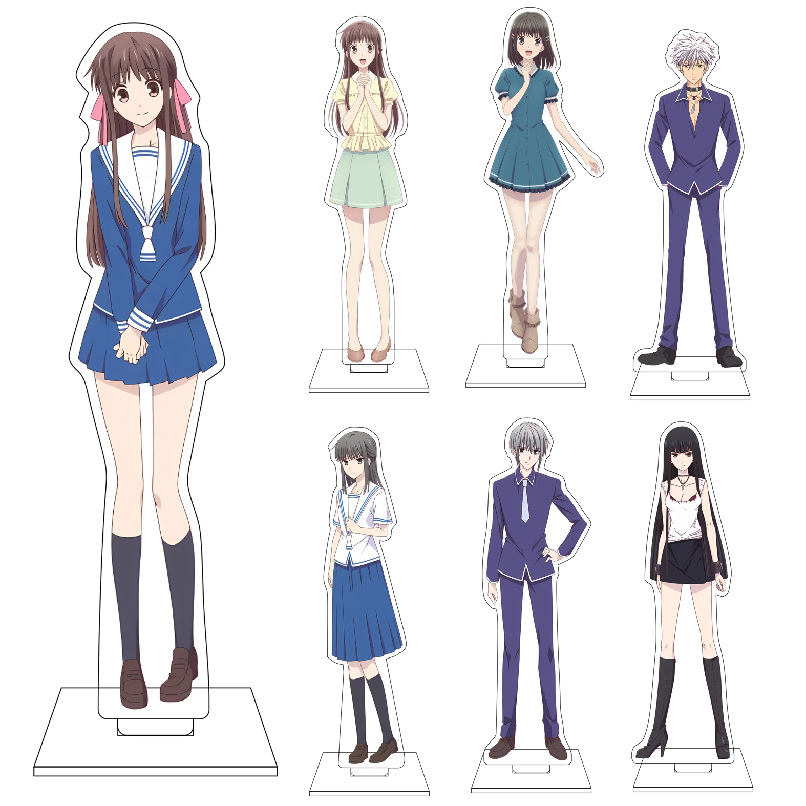 16CM Anime FRUITS BASKET Cosplay Acrylic Figure Stand Plate Sohma Ritsu Soma kagura Souma Yuki Honda Tohru Ornaments Gifts
16CM Anime FRUITS BASKET Cosplay Acrylic Figure Stand Plate Sohma Ritsu Soma kagura Souma Yuki Honda Tohru Ornaments Gifts