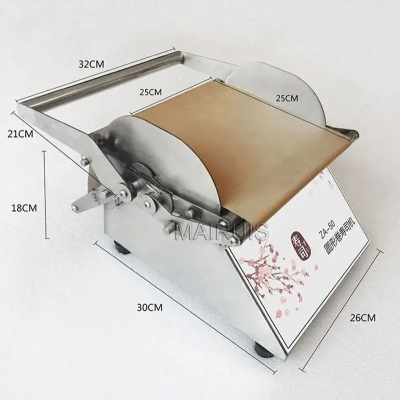 LXT Sushi Roll Making Machine Tabletop Sushi Forming Roller Maker Commercial Manual Seaweed Rice Ball Machines