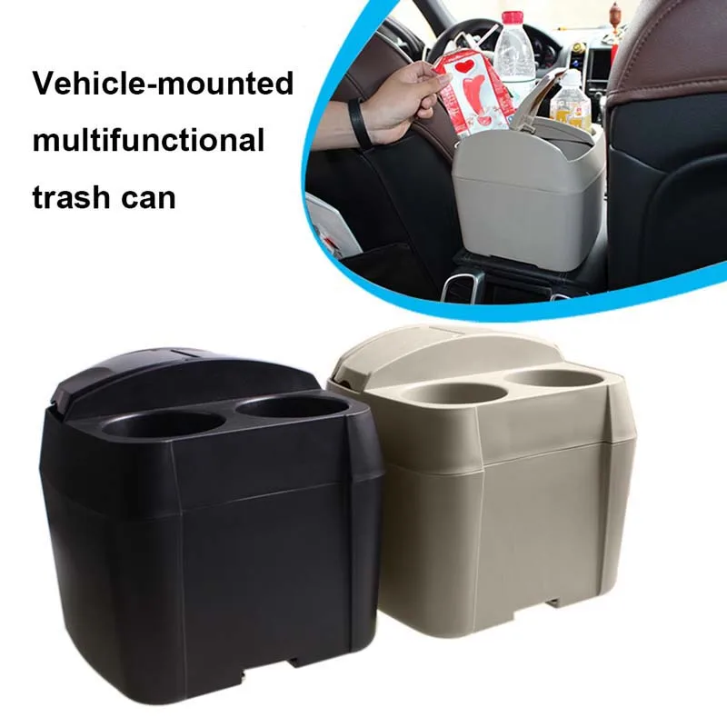 3 In 1 Car Multifunctional Large Capacity Trash Can with Cup Holder Tissue Holder Storage Box Car Interior Accessories
3 In 1 Car Multifunctional Large Capacity Trash Can with Cup Holder Tissue Holder Storage Box Car Interior Accessories