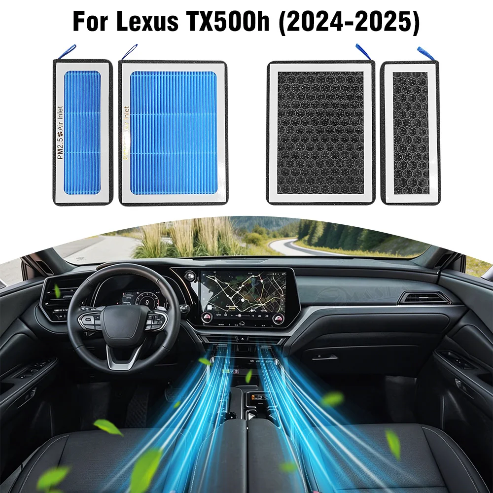 CF12157 Cabin Air Filter for Lexus TX500h 2024 2025 with Activated Carbon Replacement Air Filter
CF12157 Cabin Air Filter for Lexus TX500h 2024 2025 with Activated Carbon Replacement Air Filter