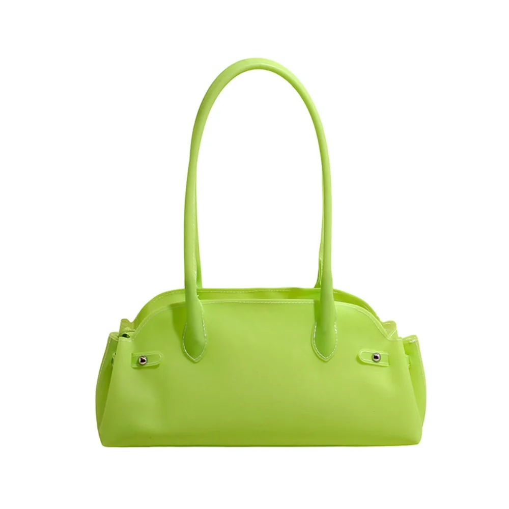 Travel Waterproof Transparent Jelly Bag Solid Color Dopamine PVC Tote Bag Korean Tote Pouch Armpit Bags Grocery Handbag
Travel Waterproof Transparent Jelly Bag Solid Color Dopamine PVC Tote Bag Korean Tote Pouch Armpit Bags Grocery Handbag