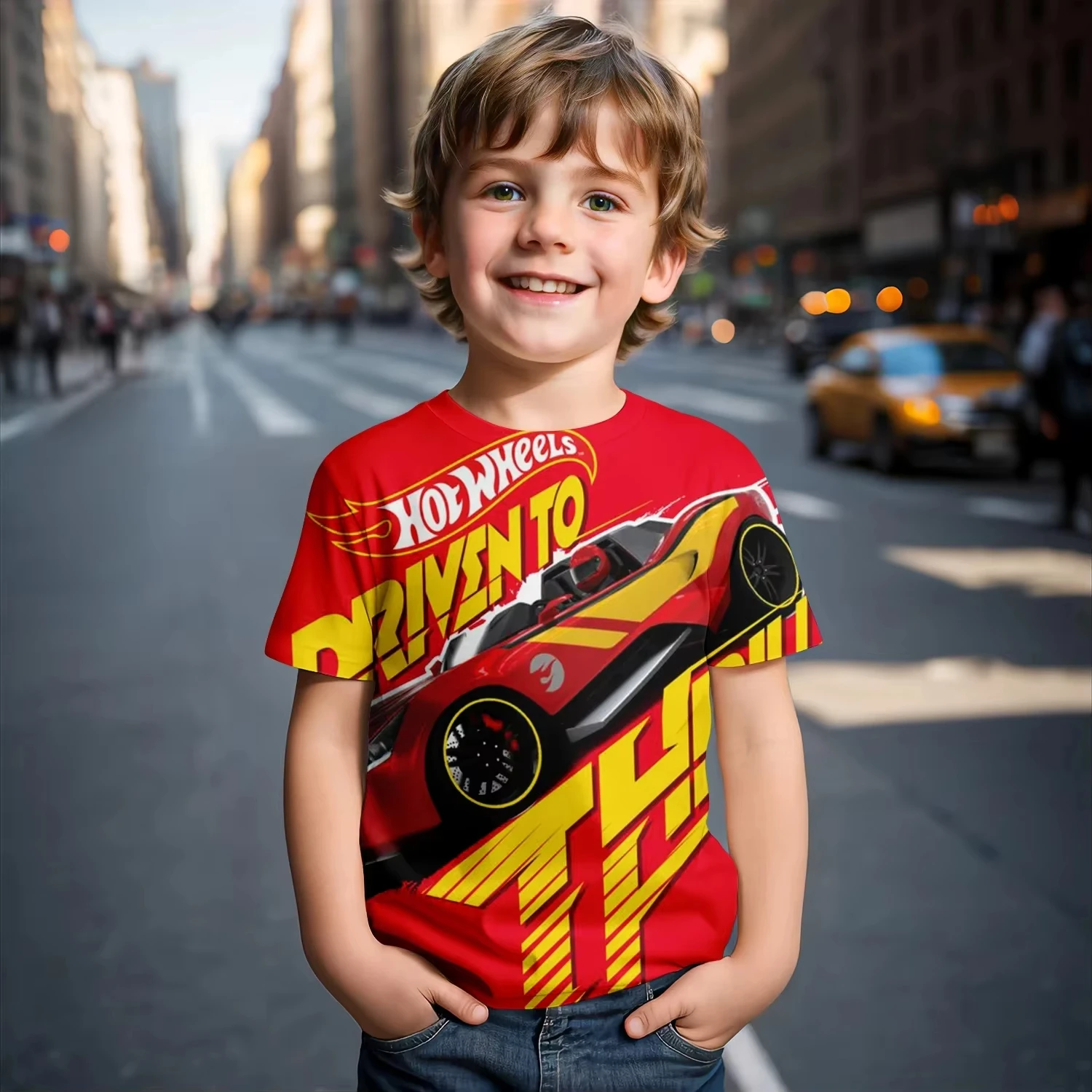 Boys' 3D Racing Car Graphic T-Shirt Kids Clothes Short Sleeve T-Shirt Boys Clothing 2 to 9 Years Fashion Cartoon Children Tops 
Boys' 3D Racing Car Graphic T-Shirt Kids Clothes Short Sleeve T-Shirt Boys Clothing 2 to 9 Years Fashion Cartoon Children Tops