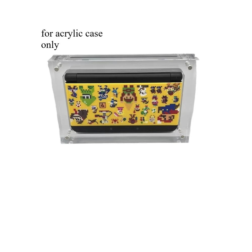 High Transparency Acrylic Magnetic Cover Console Storage Box For Nintendo New 3DS.Please Pay Attention To Your Console Model
High Transparency Acrylic Magnetic Cover Console Storage Box For Nintendo New 3DS.Please Pay Attention To Your Console Model