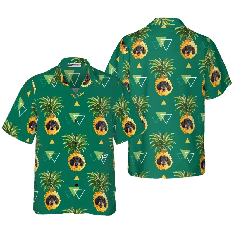 Full Print Cute Dachshund Tropical Graphic Hawaiian Shirt For Men Summer Short Sleeve Button Up Beach Shirts Blouse Men's Tees
Full Print Cute Dachshund Tropical Graphic Hawaiian Shirt For Men Summer Short Sleeve Button Up Beach Shirts Blouse Men's Tees