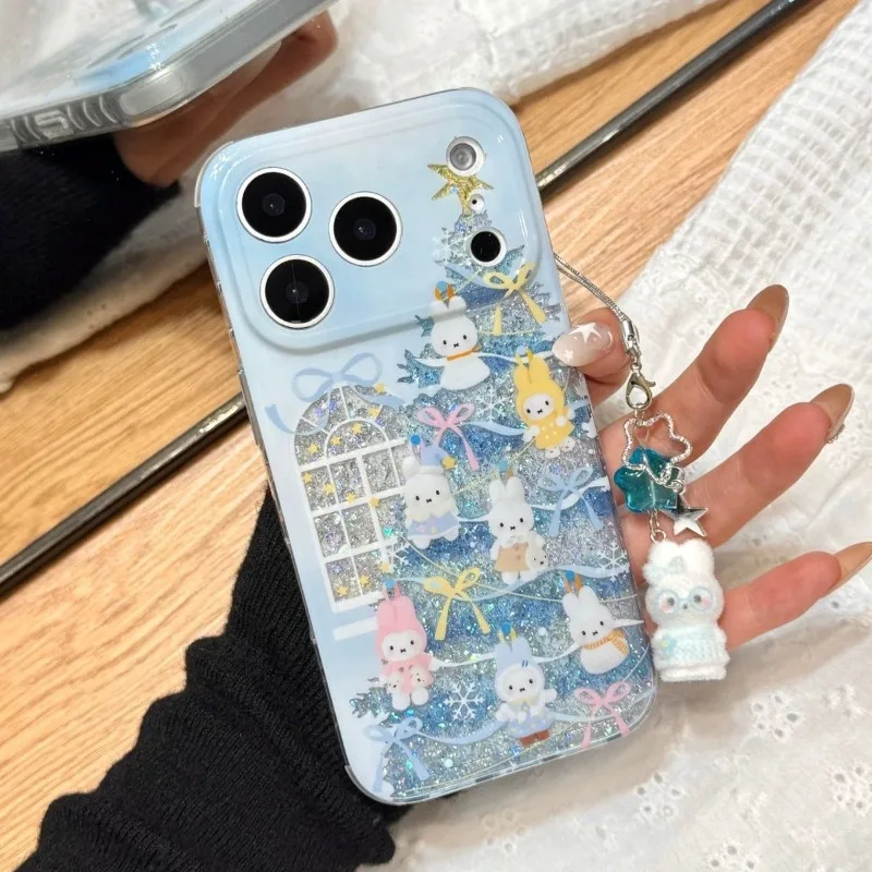 New Kawaii Miffy Phone Case Glitter Pink Christmas Tree Cartoon Cute Anti Drop Suitable for IPhone 17 16 15 14 13 Pro Max
New Kawaii Miffy Phone Case Glitter Pink Christmas Tree Cartoon Cute Anti Drop Suitable for IPhone 17 16 15 14 13 Pro Max