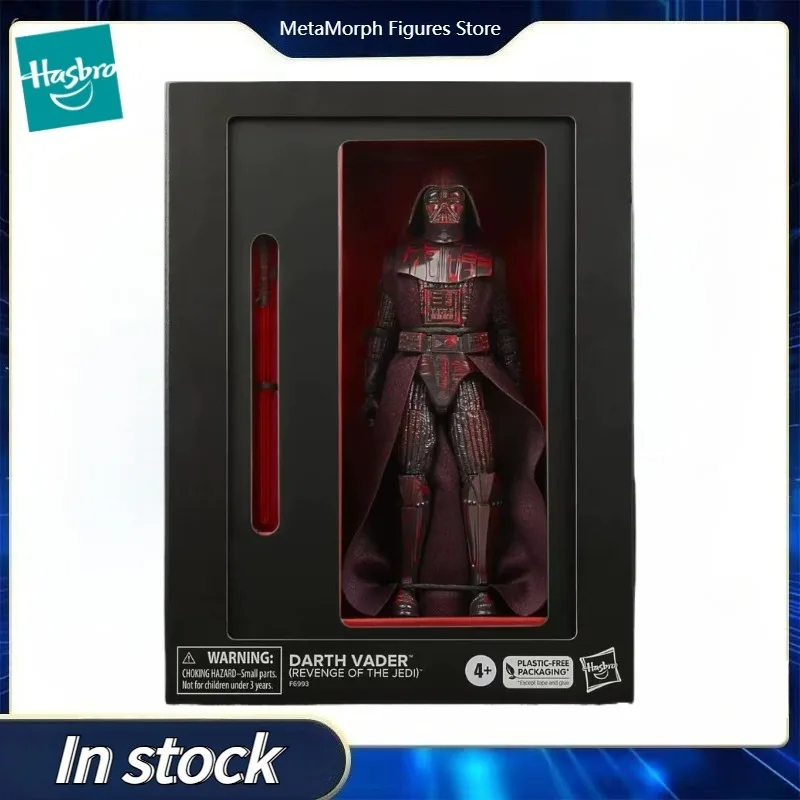 Original Hasbro Star Wars The Black Series Darth Vader Revenge of The Jedi Anime Figure Toys Ornaments Collection
Original Hasbro Star Wars The Black Series Darth Vader Revenge of The Jedi Anime Figure Toys Ornaments Collection