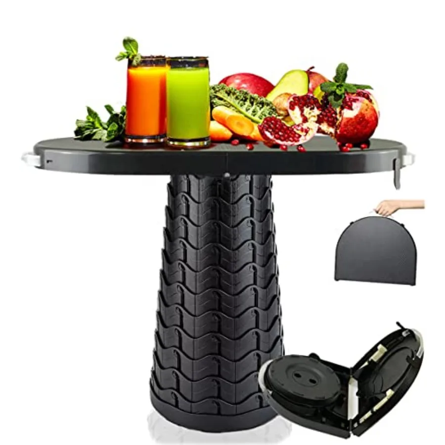 Portable Folding Table and Stool 2 in 1, Lightweight Collapsible Table for Camping Picnic Beach, Small Foldable Table for Party
Portable Folding Table and Stool 2 in 1, Lightweight Collapsible Table for Camping Picnic Beach, Small Foldable Table for Party