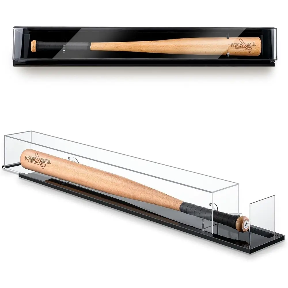 UV-Protected Wall-Mounted Bat Display Case for Tabletop, Holds Up to 36 Bats, Ideal for Sports Memorabilia and Gifts
UV-Protected Wall-Mounted Bat Display Case for Tabletop, Holds Up to 36 Bats, Ideal for Sports Memorabilia and Gifts