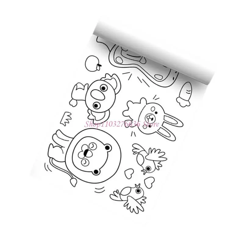 R6FD Stimulate Creativity Kids' Coloring Paper Roll Filling Paper for Kids Craft
R6FD Stimulate Creativity Kids' Coloring Paper Roll Filling Paper for Kids Craft