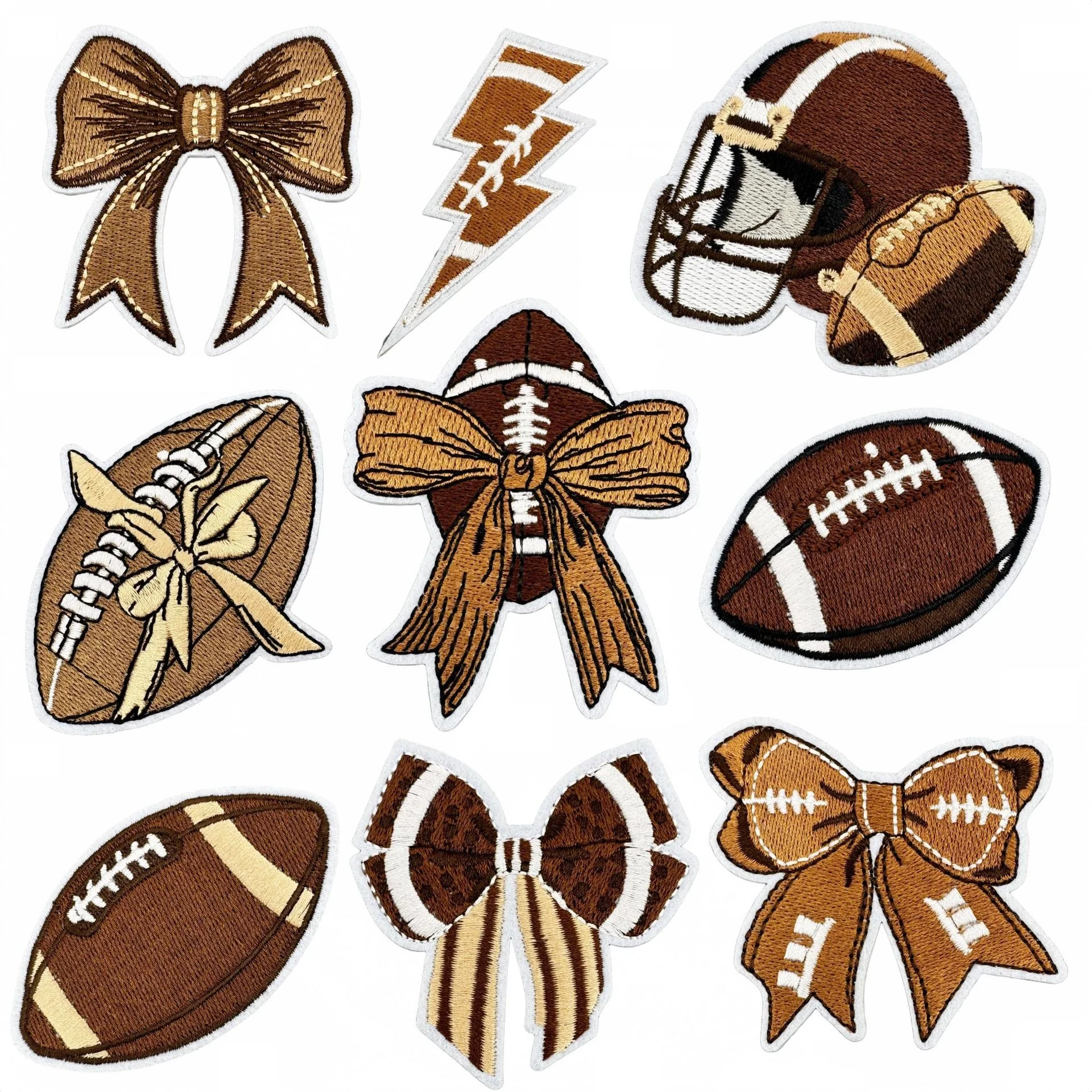 9Pcs Baseball team Bow Series Iron on Adhesive Embroidered Patches For on Clothes Hat Jeans Sticker decoration Coat Applique
9Pcs Baseball team Bow Series Iron on Adhesive Embroidered Patches For on Clothes Hat Jeans Sticker decoration Coat Applique