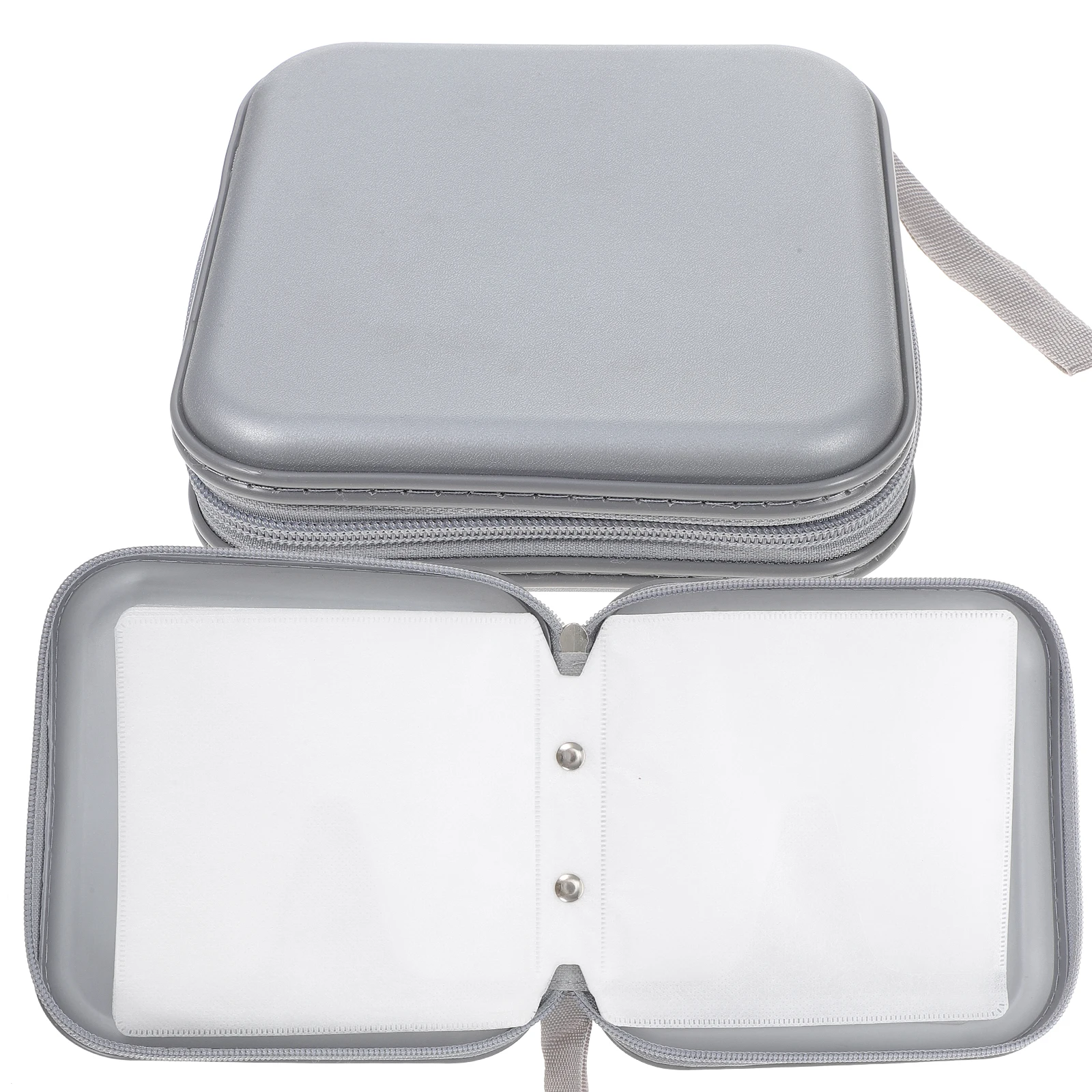 2Pcs Cd Dvd Organizer Durable Plastic Case 40 Slots Lightweight Zipper Cd Storage Wallet Carrying Pouch
2Pcs Cd Dvd Organizer Durable Plastic Case 40 Slots Lightweight Zipper Cd Storage Wallet Carrying Pouch