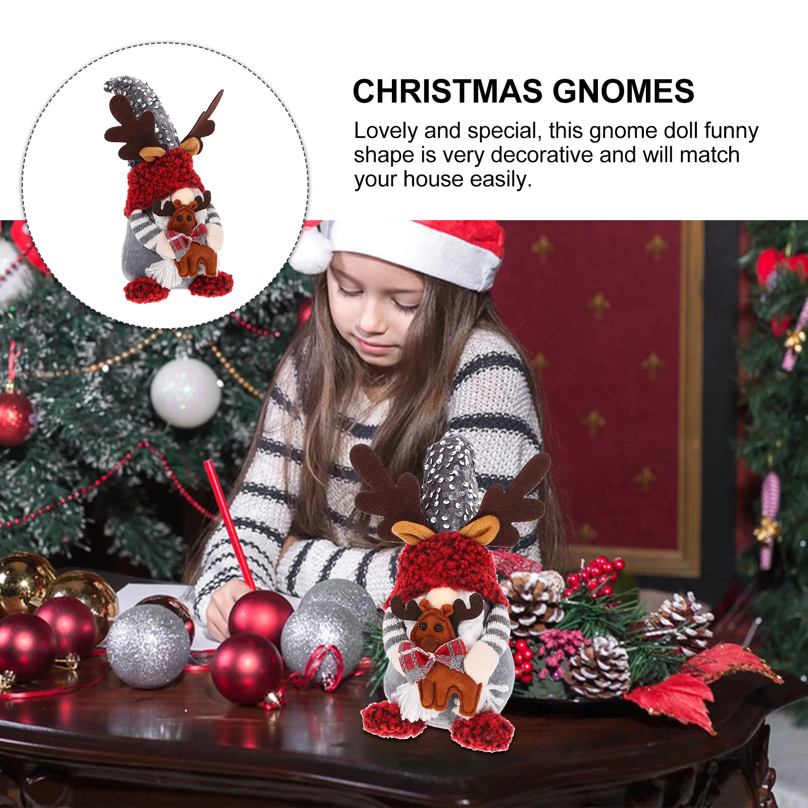 Adorable Christmas Stuffed Sequin Pointed Hat Sitting Decoration Desktop Party Xmas Ornament Gift Centerpiece Cloth Gnome
Adorable Christmas Stuffed Sequin Pointed Hat Sitting Decoration Desktop Party Xmas Ornament Gift Centerpiece Cloth Gnome