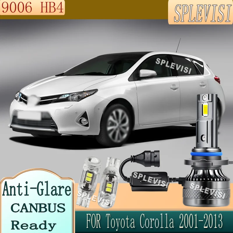 2PCS Anti-Error Plug and Play 9006 HB4 LED Headlight Low Beam For Toyota Corolla 2001 2002 2003 2004 2005 2006 2007 2008-2013
2PCS Anti-Error Plug and Play 9006 HB4 LED Headlight Low Beam For Toyota Corolla 2001 2002 2003 2004 2005 2006 2007 2008-2013