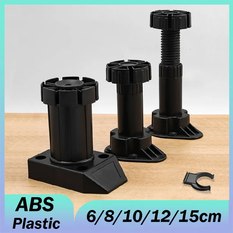 1pcs Plinth Feet Kitchen Cabinet / Carcase Unit Base Legs Plastic Furniture Feet Adjustable Cupboard Foot Leg 6/8/10/12/15cm
1pcs Plinth Feet Kitchen Cabinet / Carcase Unit Base Legs Plastic Furniture Feet Adjustable Cupboard Foot Leg 6/8/10/12/15cm