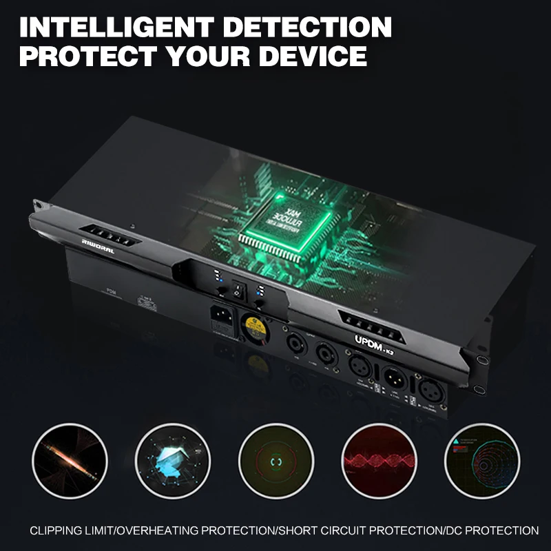 K2 High Power 2-Channel Digital Class D Metal Amplificador De Sonido Profesional Professional Sound Amplifier for Speakers
K2 High Power 2-Channel Digital Class D Metal Amplificador De Sonido Profesional Professional Sound Amplifier for Speakers