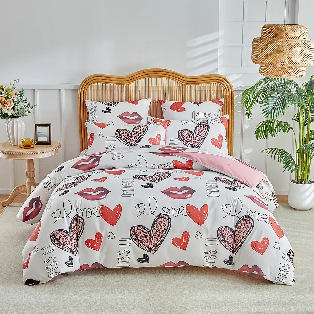 Duvet Cover Bedding Set Twin Full Queen King Size 135x200 Nordic Quilt Cover 240x220 Double Single Heart Bed Linen 200x200
Duvet Cover Bedding Set Twin Full Queen King Size 135x200 Nordic Quilt Cover 240x220 Double Single Heart Bed Linen 200x200
