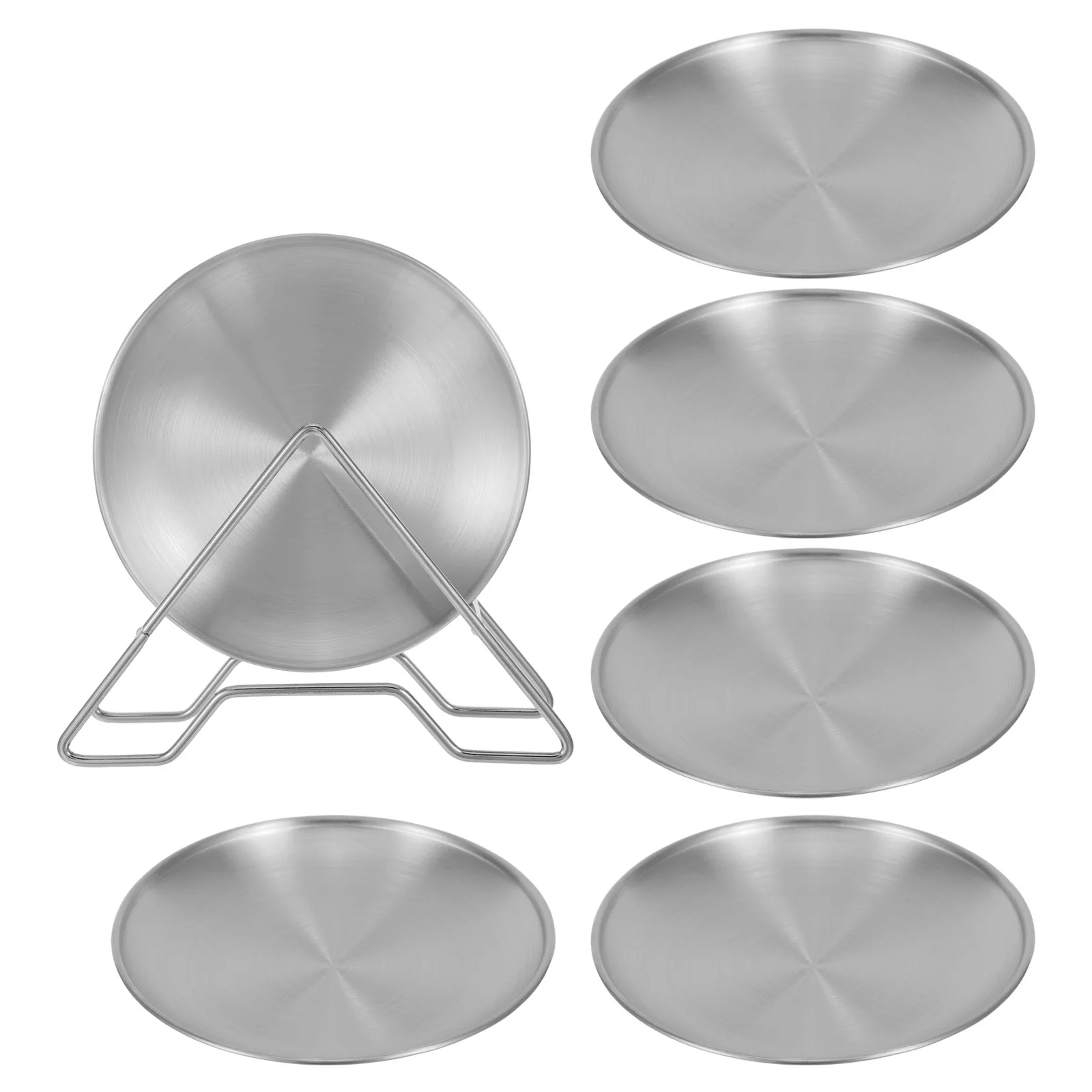 1Set Stainless Steel Round Dinner Plates Stand Snack Cake Dessert Platter Fruit Appetizer Serving Tray Kitchen Restaurant
1Set Stainless Steel Round Dinner Plates Stand Snack Cake Dessert Platter Fruit Appetizer Serving Tray Kitchen Restaurant