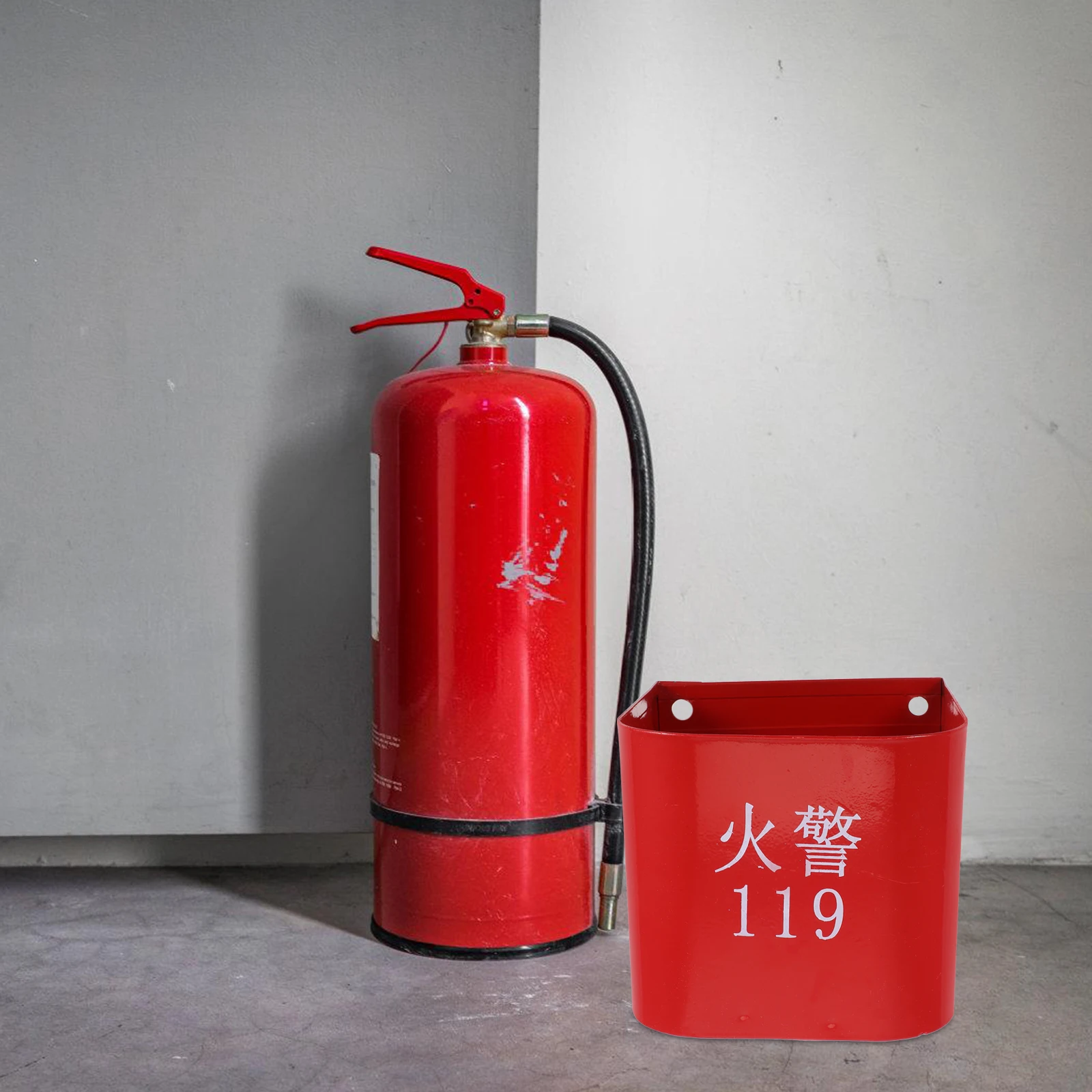 Fire Extinguisher Hanging Box Wall Bracket Wall-mounted Storage Base Iron Bases Hanger
Fire Extinguisher Hanging Box Wall Bracket Wall-mounted Storage Base Iron Bases Hanger