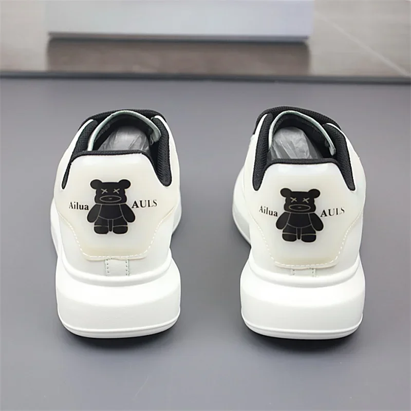Violentbear Fashion Brand Autumn White Shoes Men's Thick Sole 2023 New Casual Sneakers for Men and Women Couple Sneakers Shoes
Violentbear Fashion Brand Autumn White Shoes Men's Thick Sole 2023 New Casual Sneakers for Men and Women Couple Sneakers Shoes