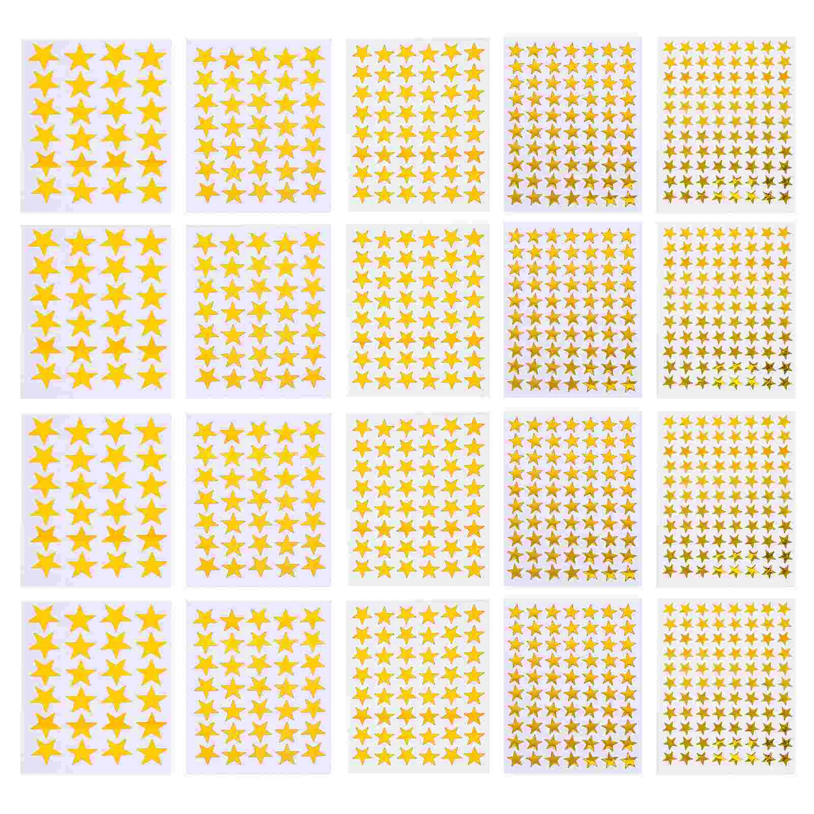 50 Sheets Star Stickers Adhesive Shaped Decor Self-adhesive Kids Decals Decorate Reward Delicate Children Students
50 Sheets Star Stickers Adhesive Shaped Decor Self-adhesive Kids Decals Decorate Reward Delicate Children Students