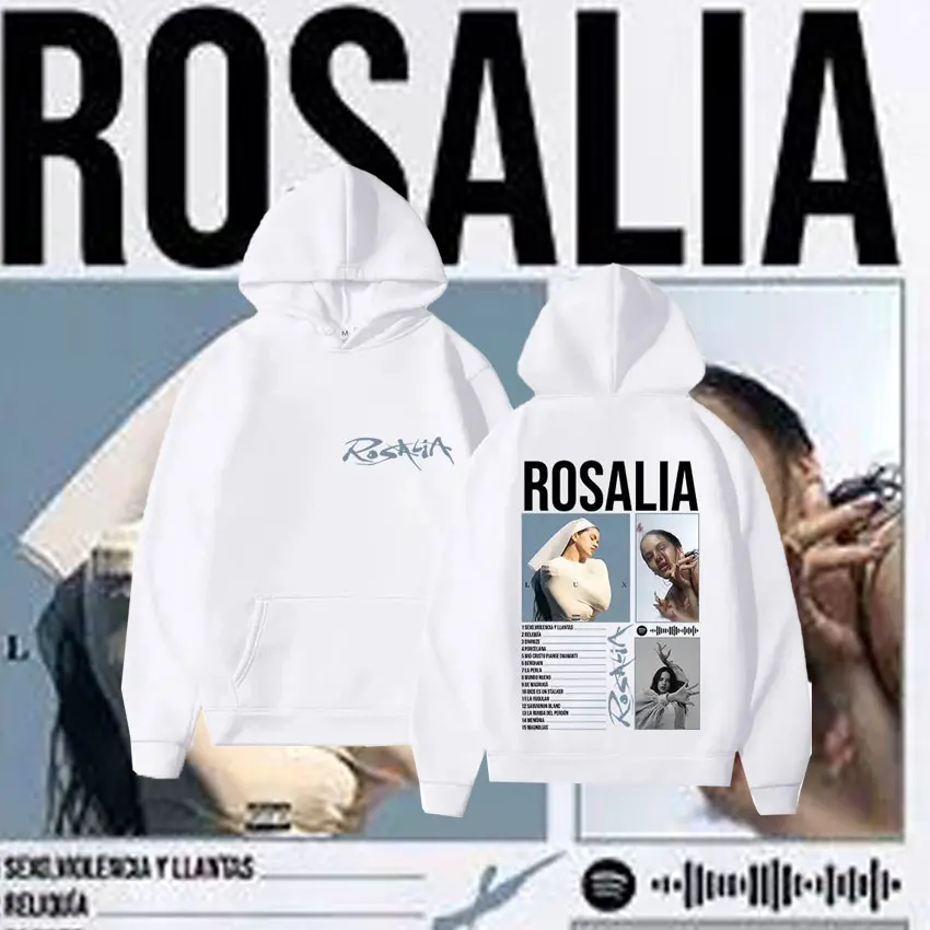 Y2k New Hoodie Harajuku Aesthetic Oversized Sweatshirts Rosalia Lux Tour Album Hip Hop Gothic Loose Long Sleeve Hoody Unisex
Y2k New Hoodie Harajuku Aesthetic Oversized Sweatshirts Rosalia Lux Tour Album Hip Hop Gothic Loose Long Sleeve Hoody Unisex