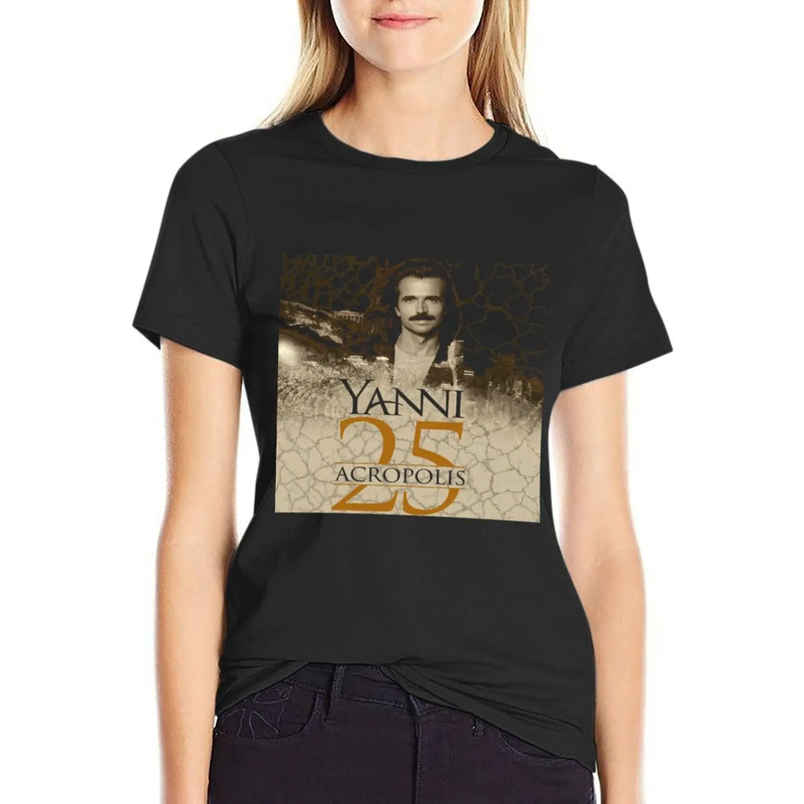 Yanni 25 Acropolis Anniversaire Concert Tour 2018 T-Shirt blanks sublime black t shirts for Women
Yanni 25 Acropolis Anniversaire Concert Tour 2018 T-Shirt blanks sublime black t shirts for Women