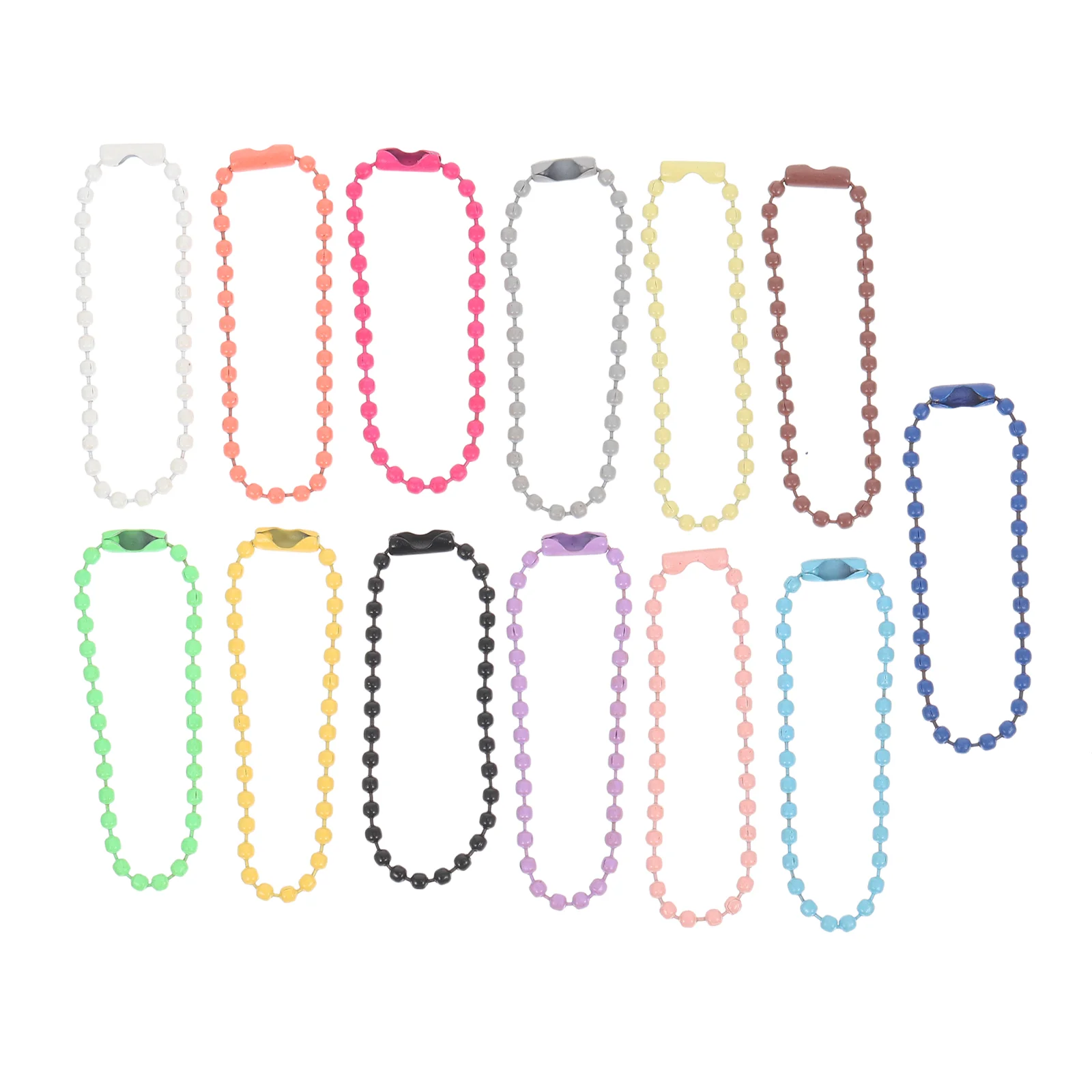 100 Pcs Color Ball Chain Jewelry Making Kit Keychain Bracelet Choker Necklaces for Woman DIY Bead Fashion Chains Pendant Letter
100 Pcs Color Ball Chain Jewelry Making Kit Keychain Bracelet Choker Necklaces for Woman DIY Bead Fashion Chains Pendant Letter