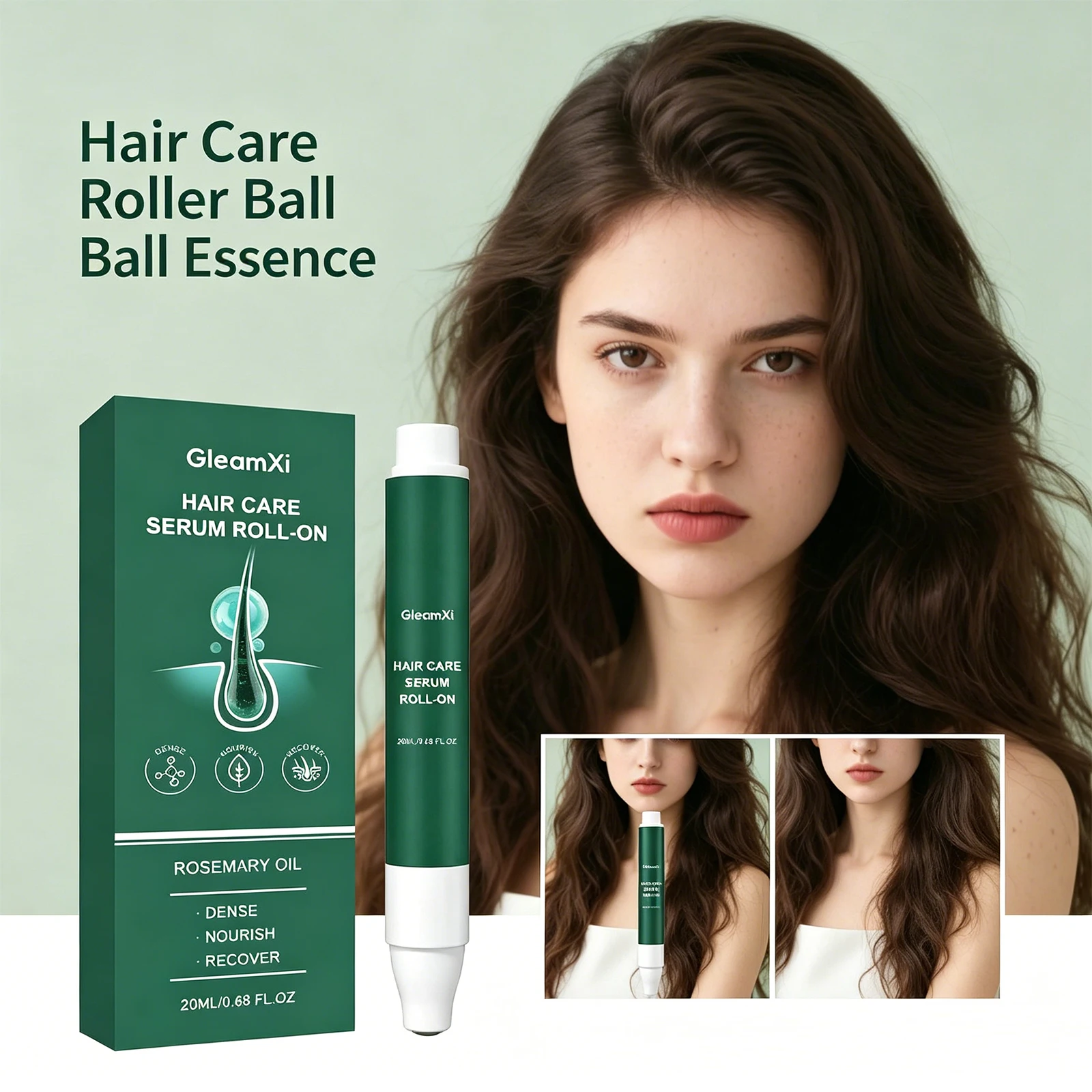 Hair Care Roller Ball Essence Scalp Nourishing Serum Even Application Massage Absorb Repair Treatment Hair Smoothing Care 20ml
Hair Care Roller Ball Essence Scalp Nourishing Serum Even Application Massage Absorb Repair Treatment Hair Smoothing Care 20ml